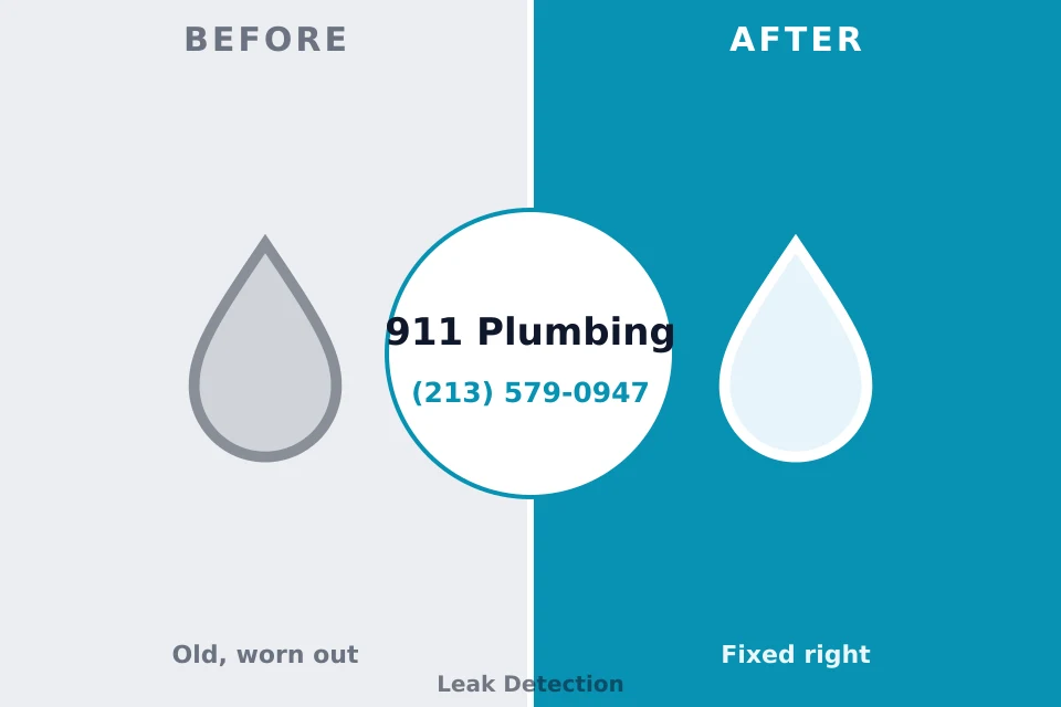 Before and after: plumbing company Waynesboro, TN